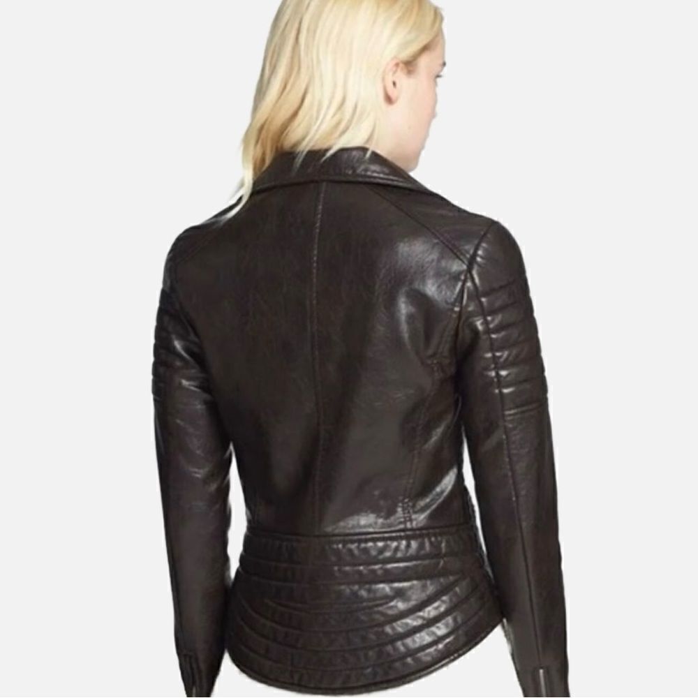 Blank NYC Quilted Faux Leather Moto Jacket - Picture 2 of 10